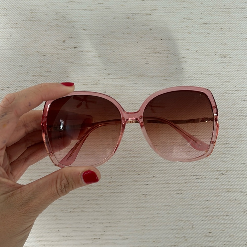 Max Studio Large Pink Sunglasses